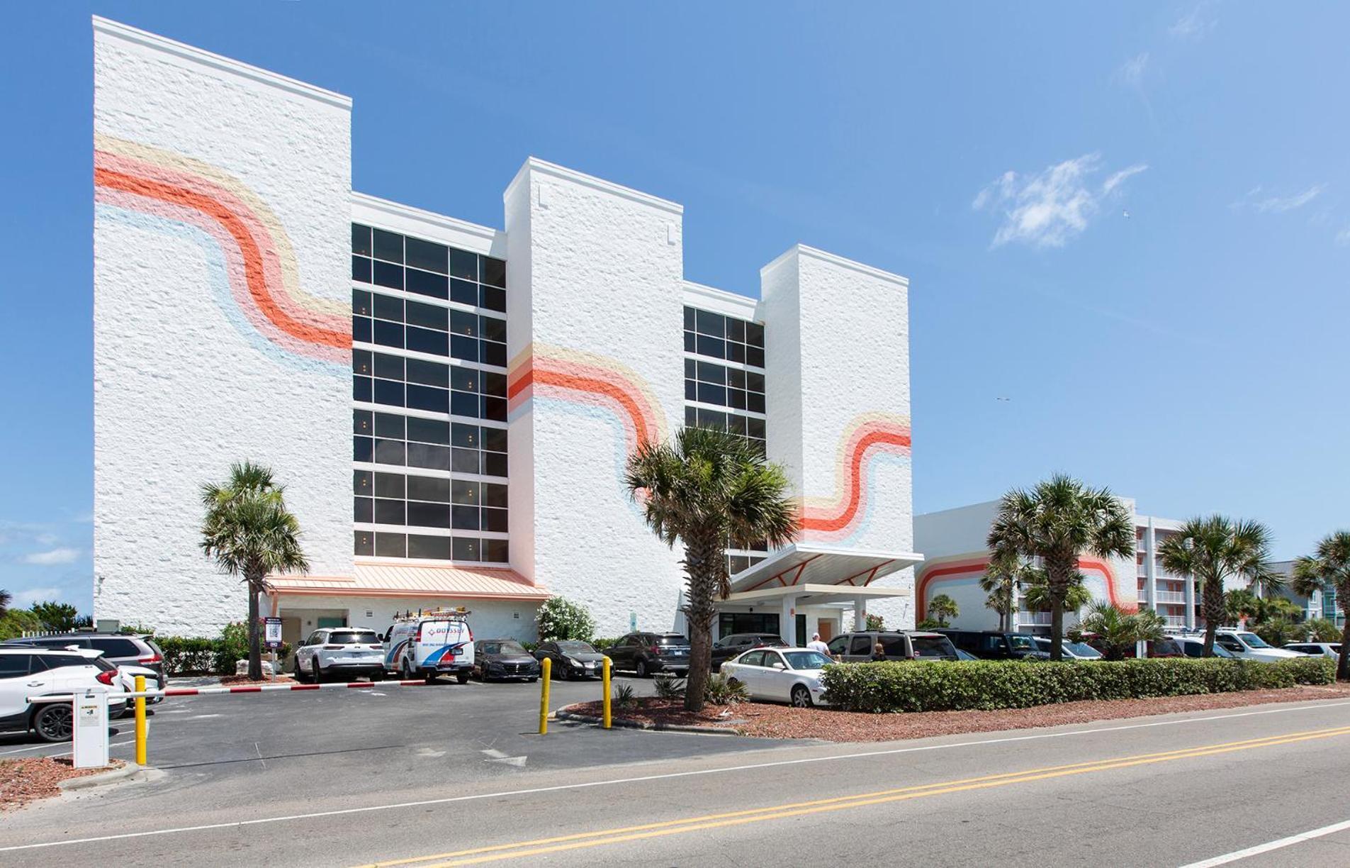 Golden Sands Oceanfront Hotel Carolina Beach Exteriör bild