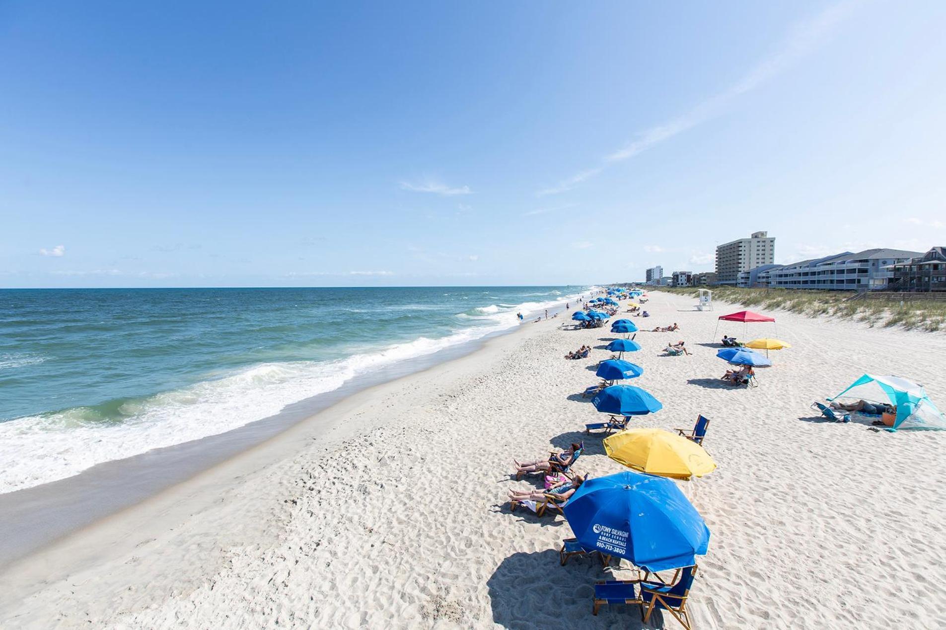 Golden Sands Oceanfront Hotel Carolina Beach Exteriör bild